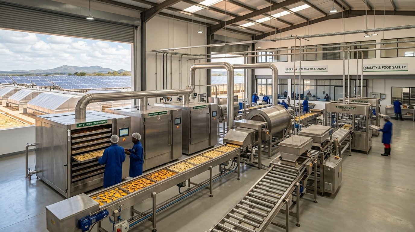 Broyeur-concasseur polyvalent pour céréales et manioc
